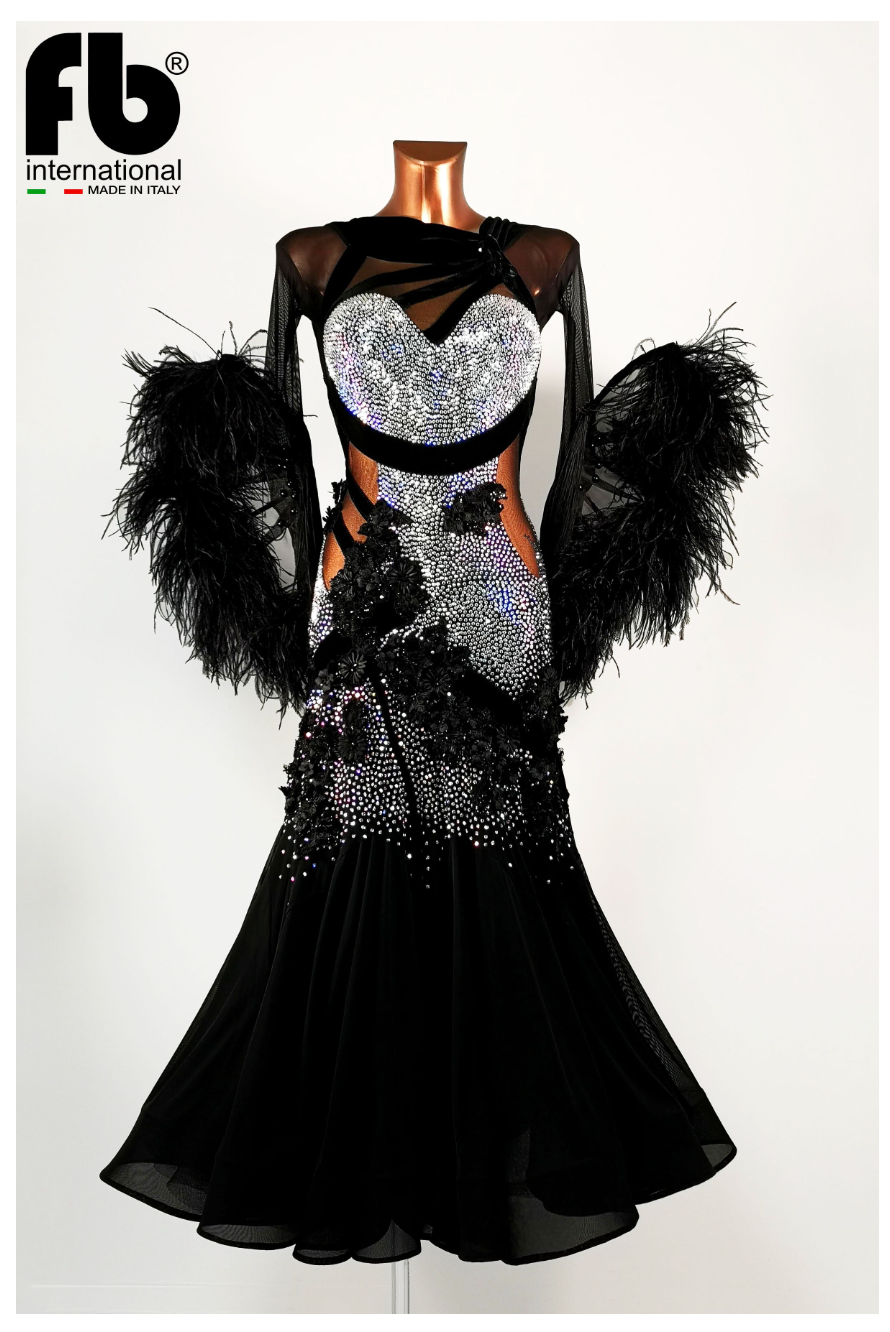 standard dance dress Women's International Standard, Ballroom Dress Made to Order Brand New –  Let's Dance With Me Store