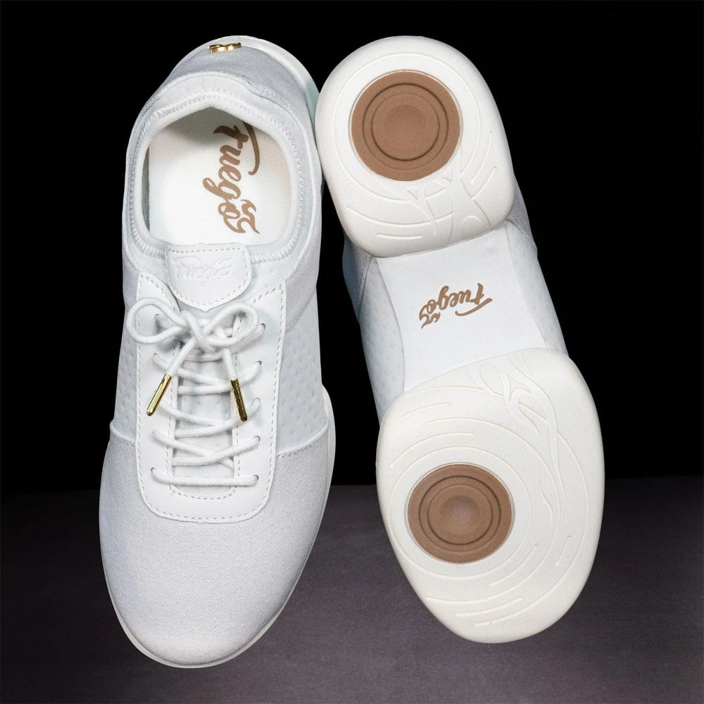 
                  
                    Fuego Sneakers White Lightweight Split-Sole Dance Shoes
                  
                