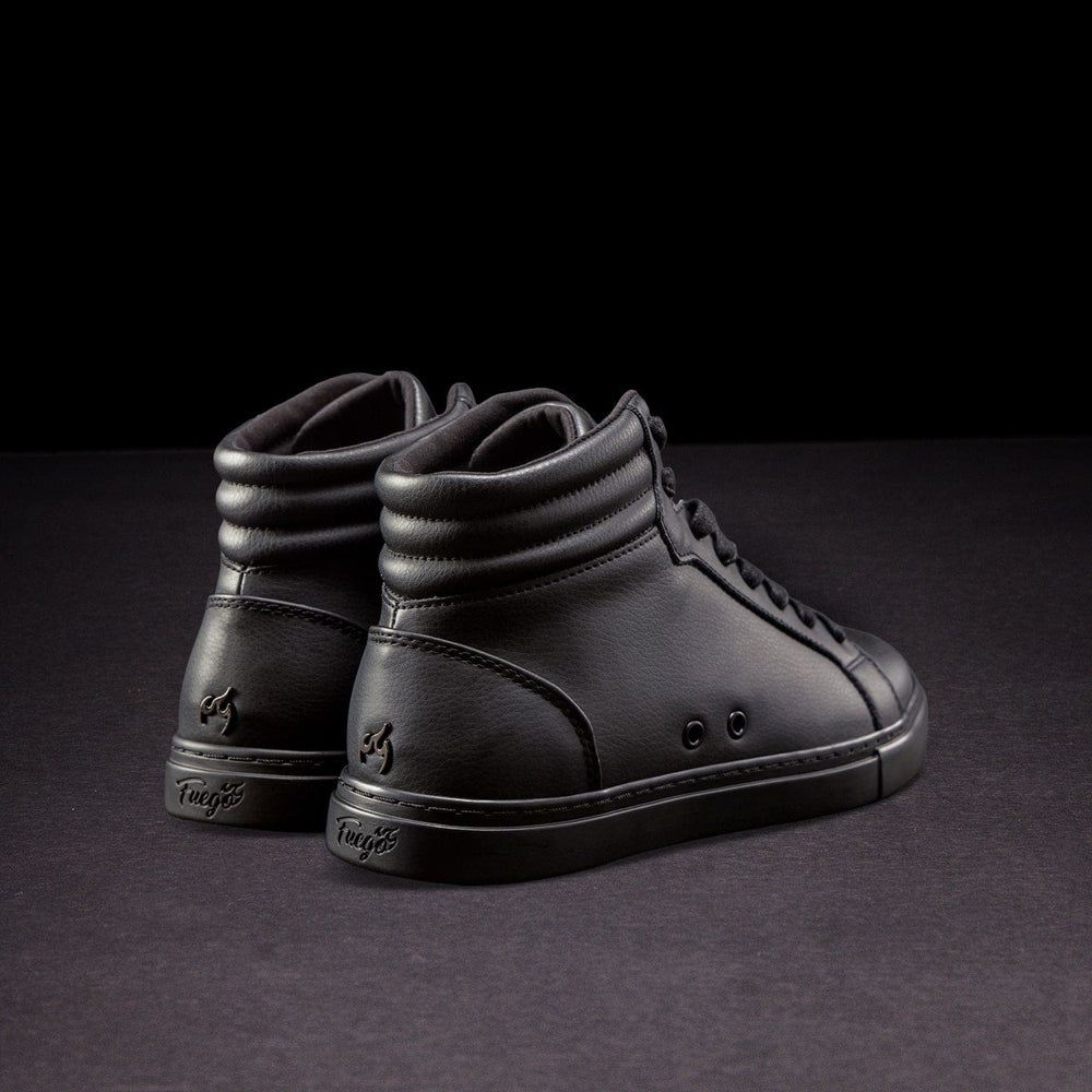 
                  
                    All-black High-Top Dance Sneakers – Unisex Performance Style by Fuego
                  
                