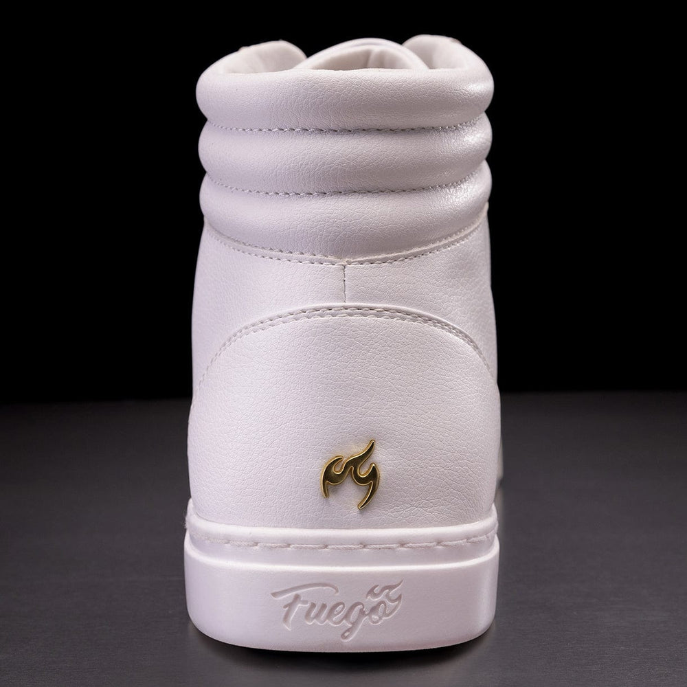 
                  
                    White High-Top Dance Sneakers – Unisex Performance Style by Fuego
                  
                