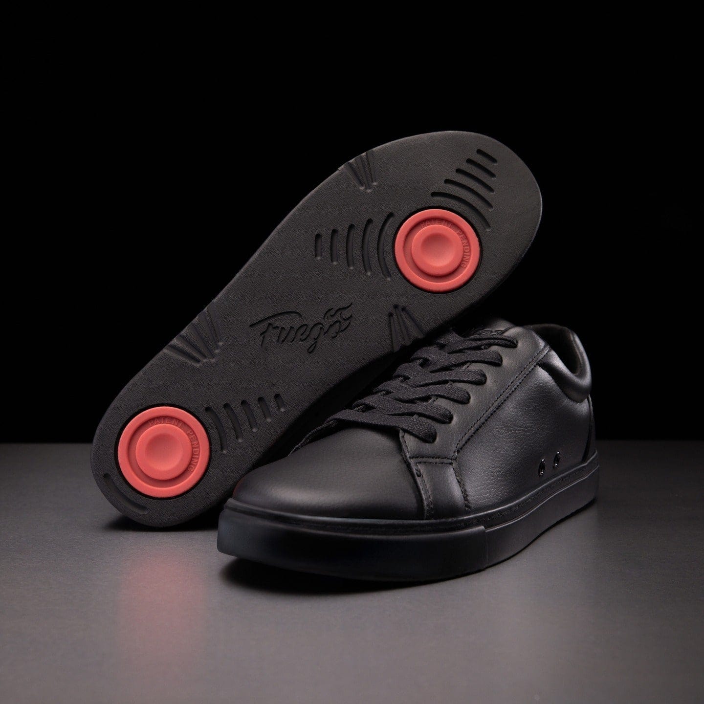 Fuego Sneakers All-black Performance Low-Tops for Dancers