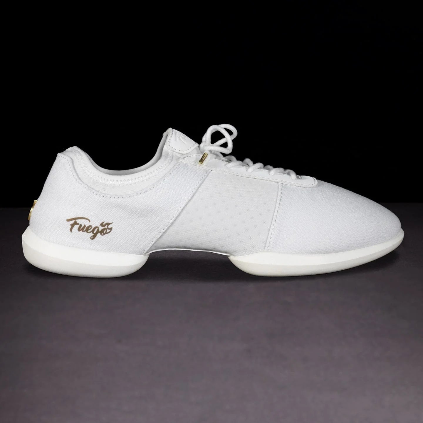 Fuego Sneakers White Lightweight Split-Sole Dance Shoes