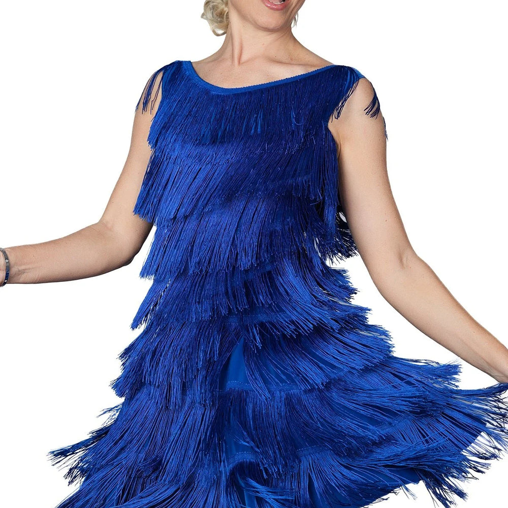 
                  
                    Ballroom, Latin, American Rhythm Full Fringe Dress for Women
                  
                