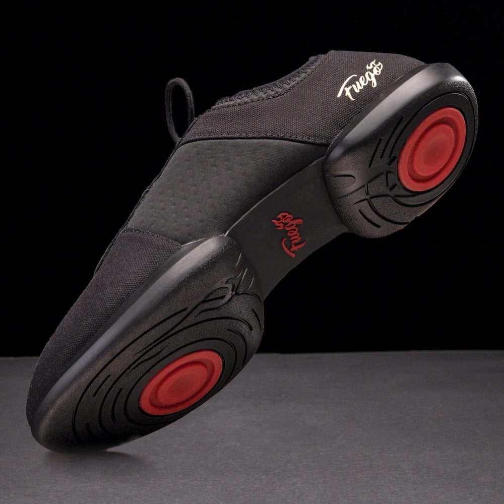
                  
                    Fuego Sneakers All-Black Lightweight Split-Sole Dance Shoes
                  
                
