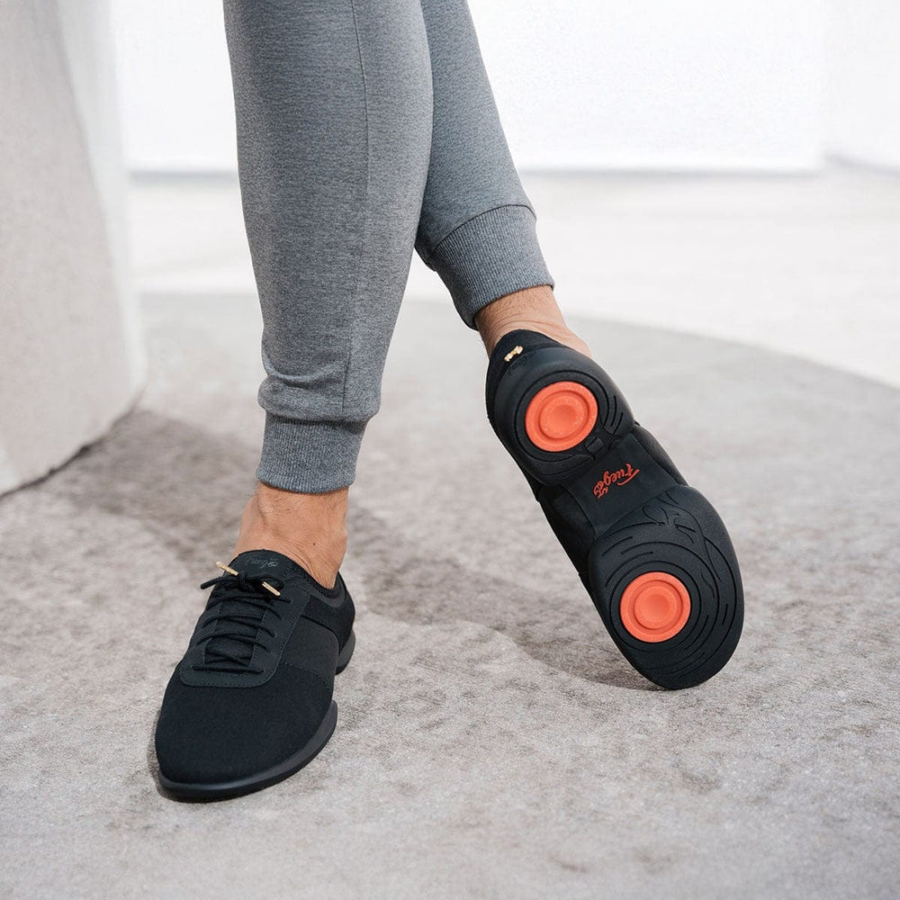 
                  
                    Fuego Sneakers All-Black Lightweight Split-Sole Dance Shoes
                  
                