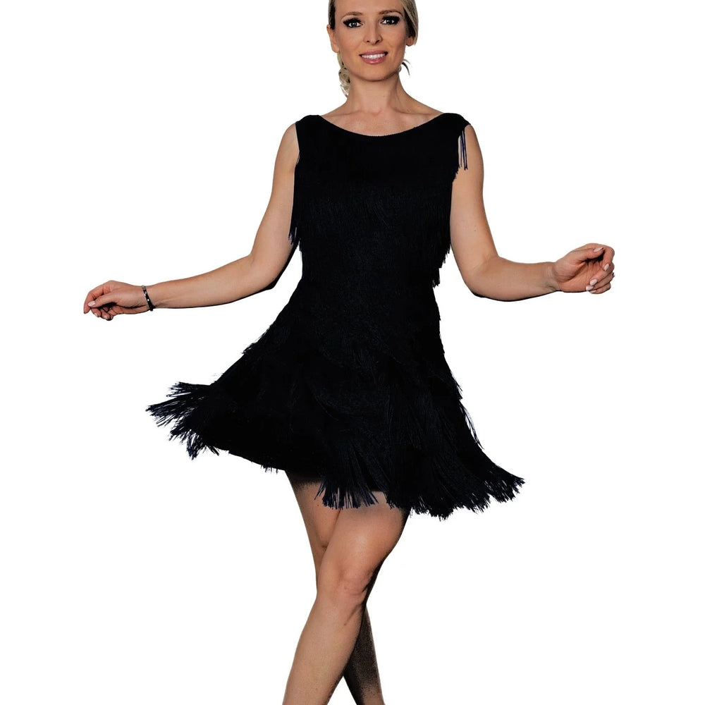 
                  
                    Ballroom, Latin, American Rhythm Full Fringe Dress for Women
                  
                