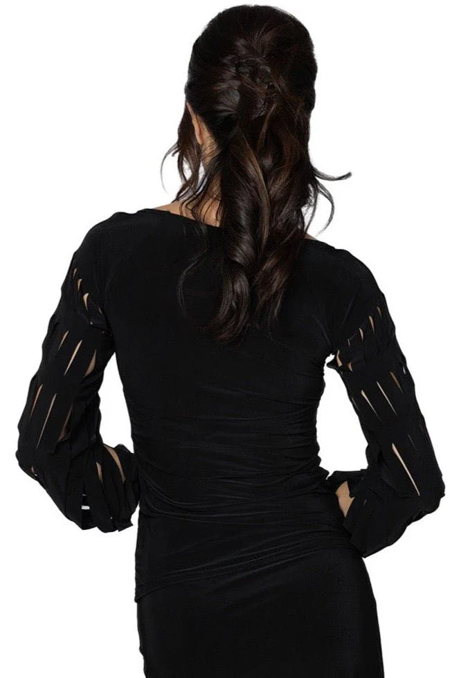 Women's Ballroom, Latin, American Rhythm, Tango, Salsa Top with Band C ...