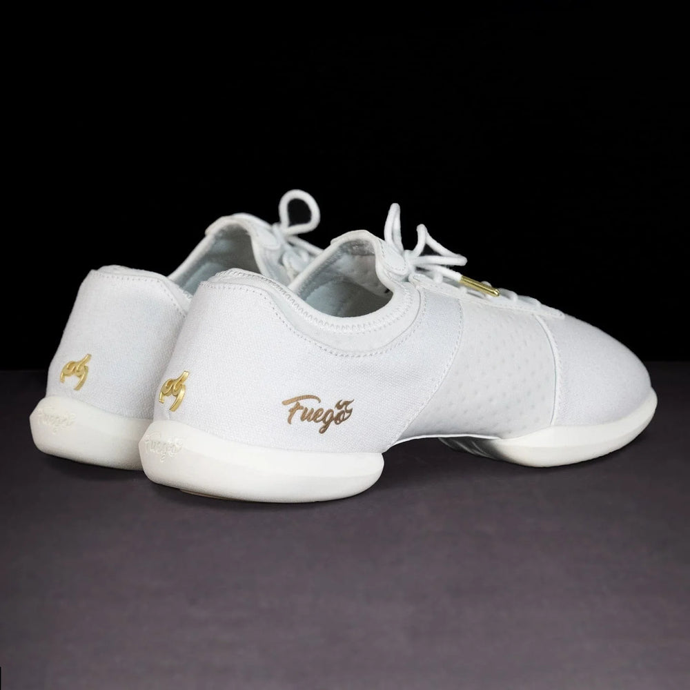 
                  
                    Fuego Sneakers White Lightweight Split-Sole Dance Shoes
                  
                