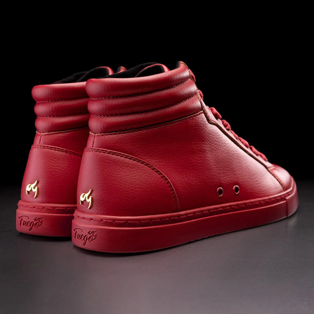 
                  
                    Red High-Top Dance Sneakers – Unisex Performance Style by Fuego
                  
                