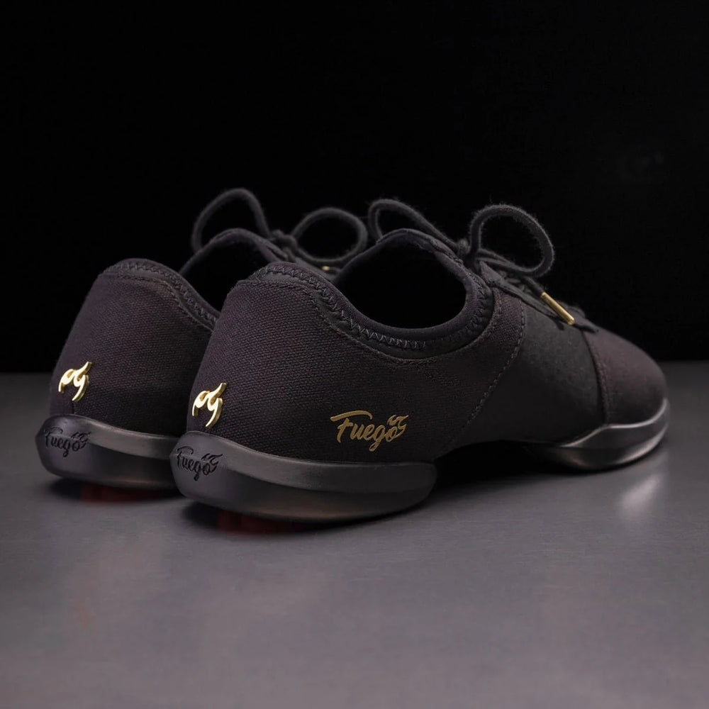 
                  
                    Fuego Sneakers All-Black Lightweight Split-Sole Dance Shoes
                  
                