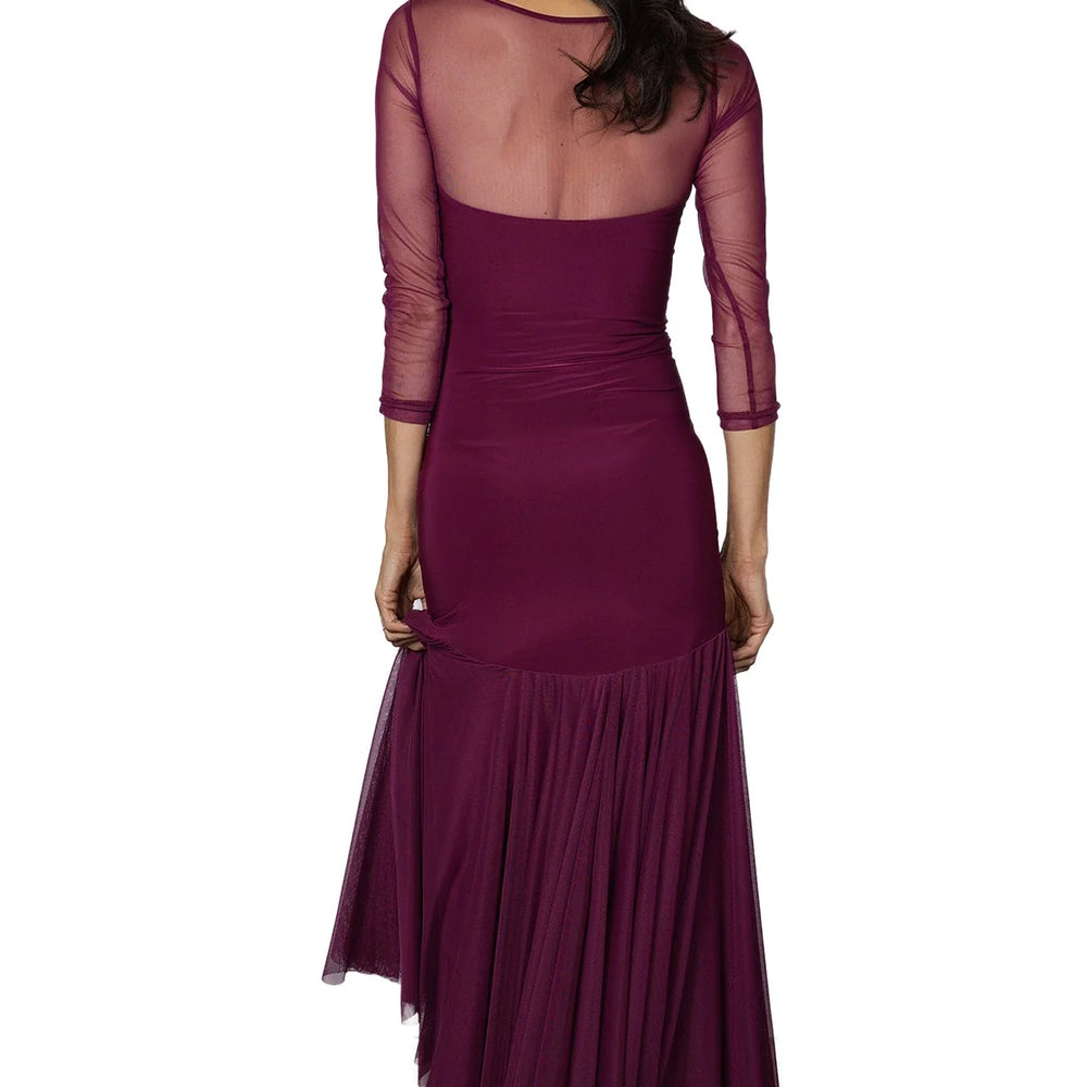 
                  
                    Long Ruched Sweetheart Dress
                  
                