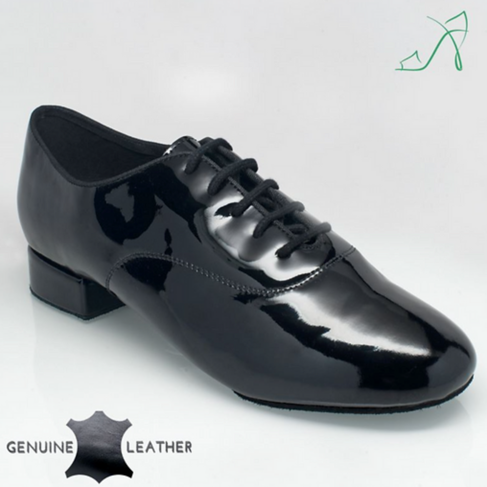 American Smooth, Standard Men's Black Patent Dance Shoes