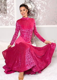  LONG ANGELICA WOMENS BALLROOM DANCE DRESS | WOMEN'S CLOTHING