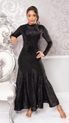 LONG ANGELICA WOMENS BALLROOM DANCE DRESS | WOMEN'S CLOTHING