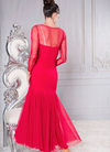 LONG RUCHED SWEETHEART BALLROOM DRESS | WOMEN'S CLOTHING