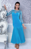 LONG RUCHED SWEETHEART BALLROOM DRESS | WOMEN'S CLOTHING