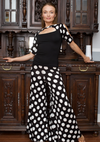 POLKA DOT PALAZZO PANTS | Women's Clothing