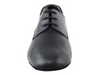 Men's Latin, American Smooth, Practice, Tango Dance Shoes Black Leather