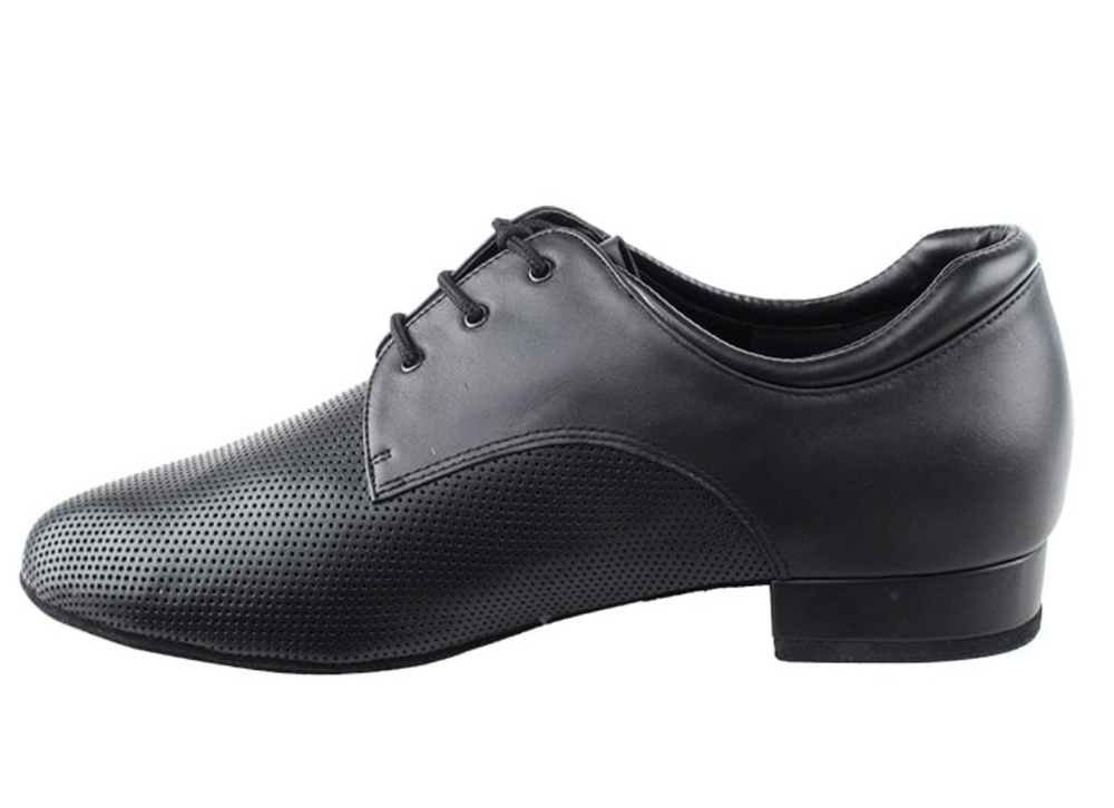 
                  
                    Men's Latin, American Smooth, Practice, Tango Dance Shoes Black Leather
                  
                