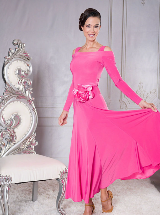 8 PANEL BALLROOM DANCE SIMPLE SKIRT