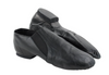 Unisex Black Leather Jazz Shoes