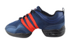 Unisex Dance Sneakers Blue and Red