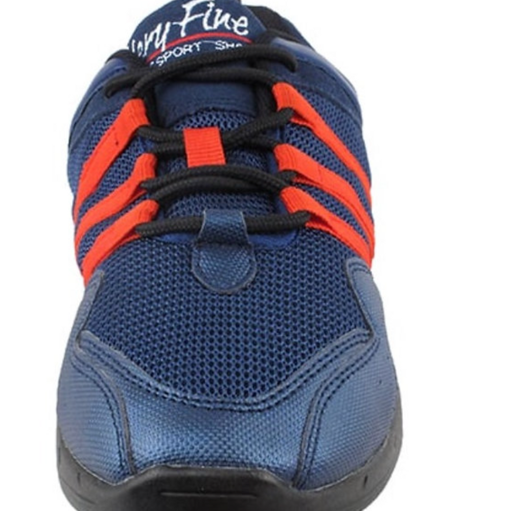 
                  
                    Unisex Dance Sneakers Blue and Red
                  
                