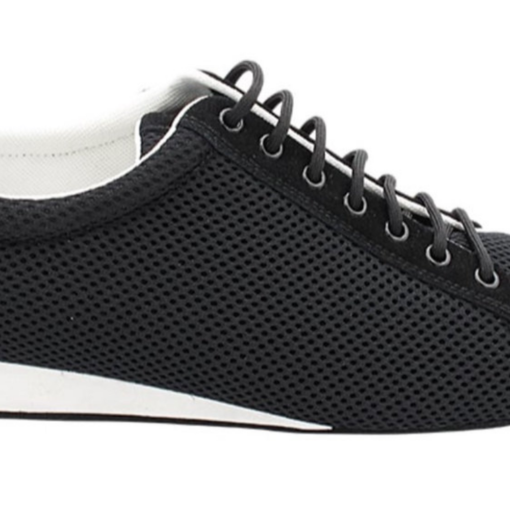 Men's Dance Sneakers - Black & White