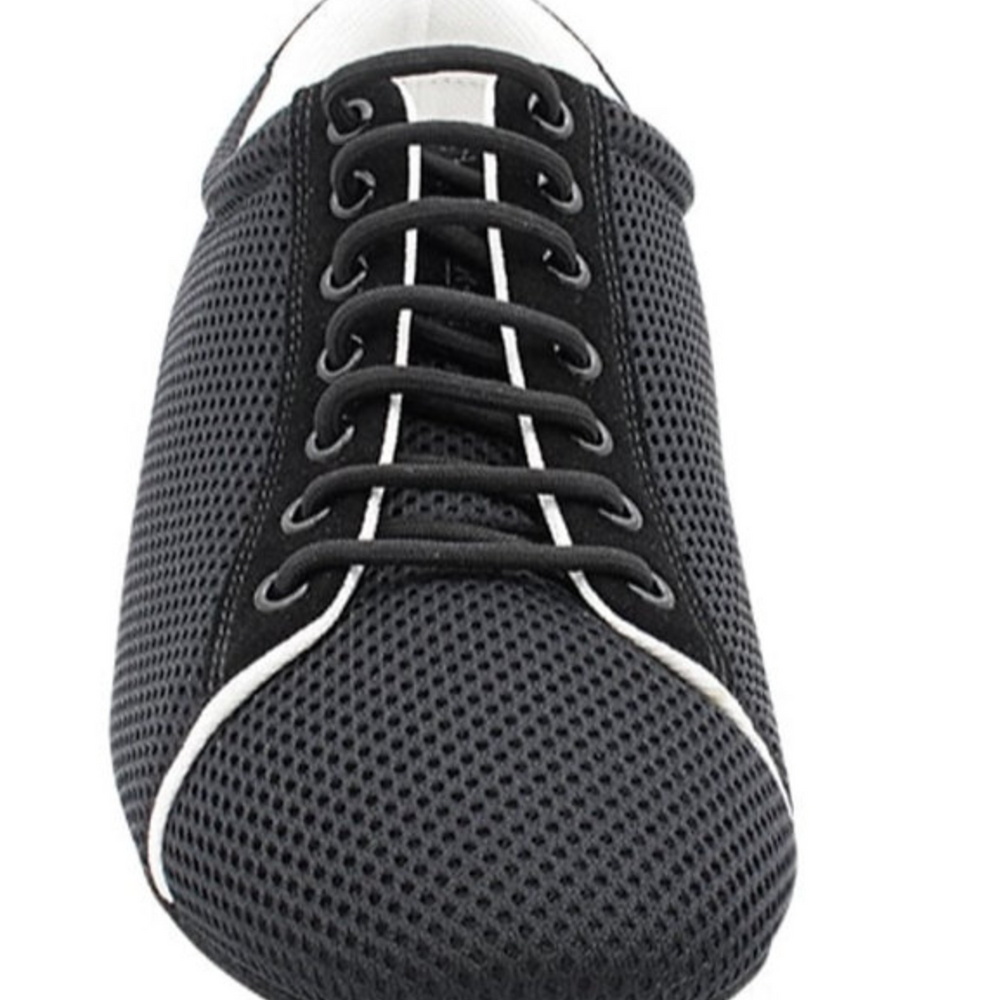 
                  
                    Men's Dance Sneakers - Black & White
                  
                