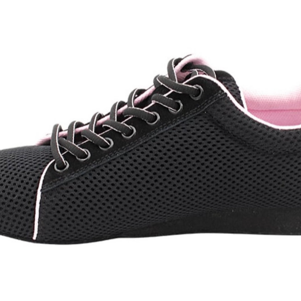 Ladies Dance Sneakers- Pink and Black