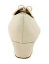 Latin and Ballroom Beige Leather Women's Practice Dance Shoes all sizes