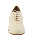 Latin and Ballroom Beige Leather Women's Practice Dance Shoes all sizes