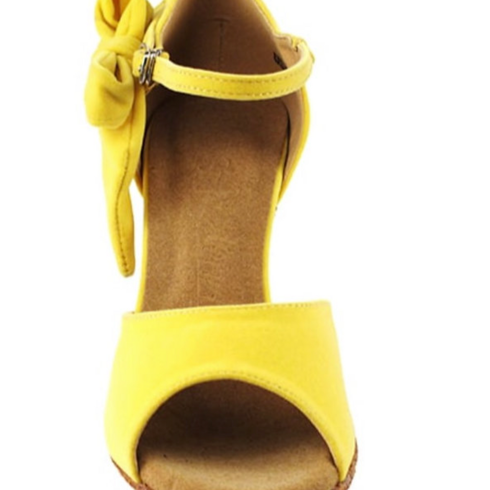 Cha Cha, Merengue, Bachata, Yellow Women's Dance Shoes | Social Series