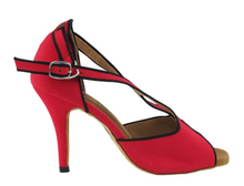  Argentine Tango Red Velvet Women's Dance Shoes | Social Series