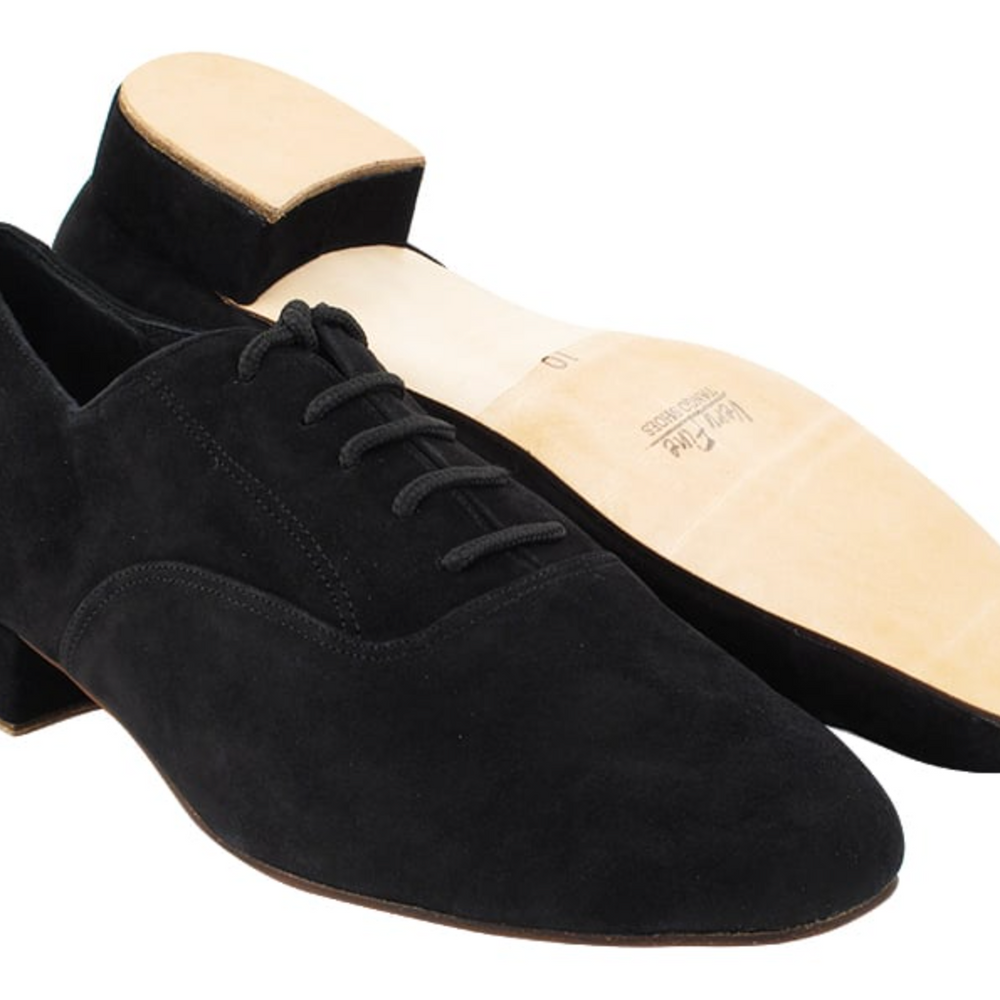 
                  
                    Argentine Tango Dance Shoes for Men Black Lamb Suede Leather
                  
                