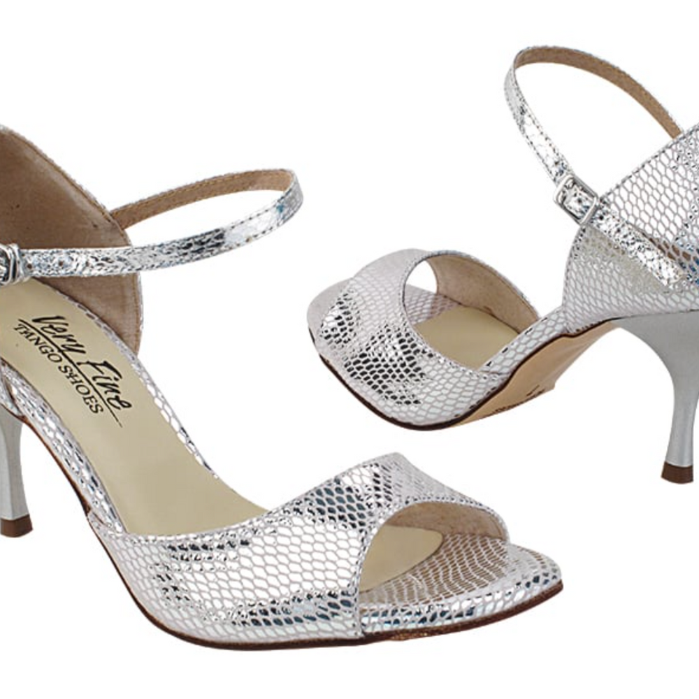 VFTango 001 Snake Silver Satin