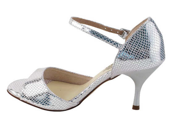 VFTango 001 Snake Silver Satin