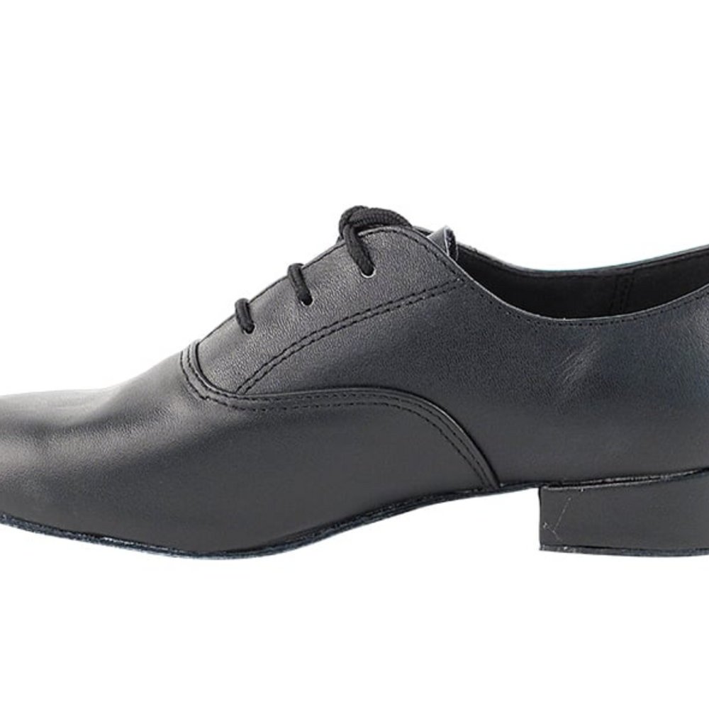 
                  
                    Black Leather Kid's Shoes Boys' Standard, Smooth, Social Dance, Showcase
                  
                