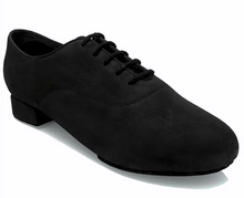  Ballroom & American Smooth, Competition, Practice dance shoes for Men, Windrush Black Suede