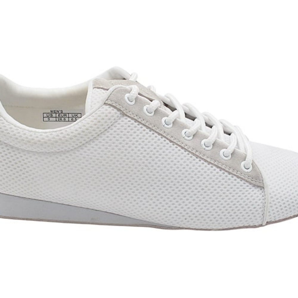 
                  
                    Dance Sneakers for Hip Hop & Latin Club Salsa, Bachata, Kizomba, reggaeton White Mesh
                  
                