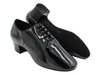 Men's Latin, American Rhythm Dance Shoes Black Patent