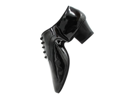 Men's Latin, American Rhythm Dance Shoes Black Patent