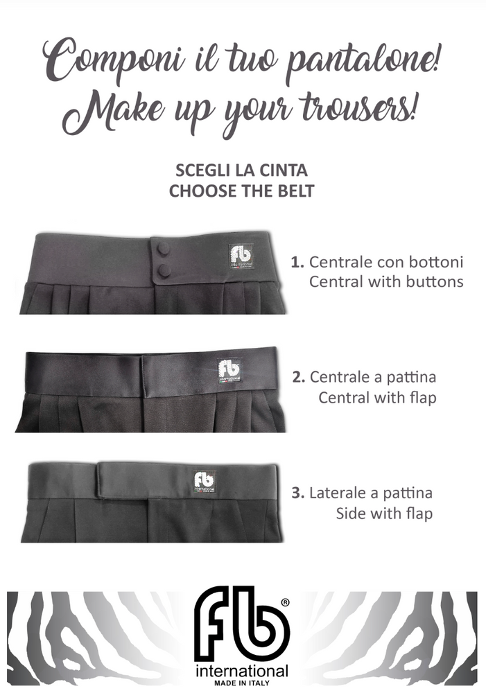 RHYTHM TROUSERS PANTS FOR MEN LATIN CARIBBEAN WIDE MODEL