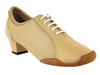 American Rhythm, Ballroom, Smooth, Standard Split Sole Nude Leather Practice Shoes