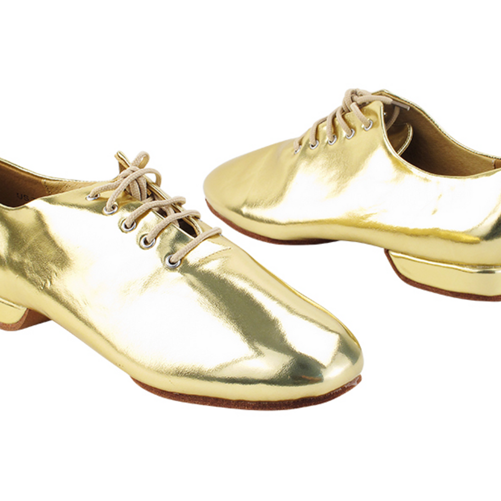 Gold Custom Ballroom, Rhythm, Smooth, Latin Practice Shoes For Women