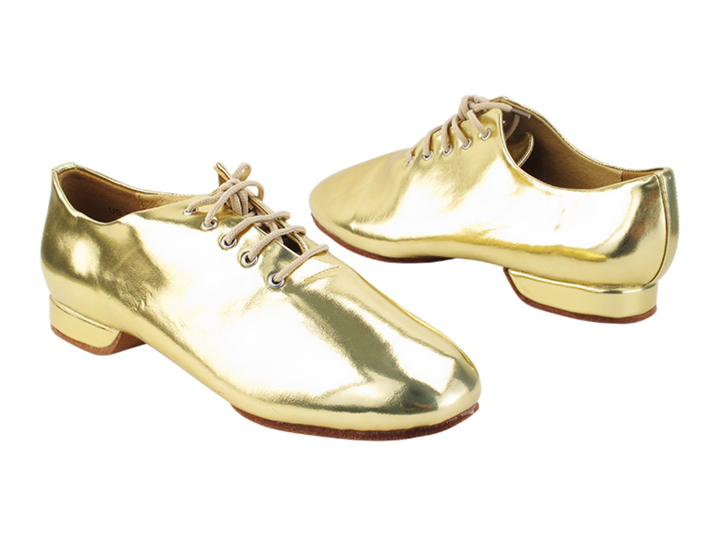 Gold Custom Ballroom, Rhythm, Smooth, Latin Practice Shoes For Women