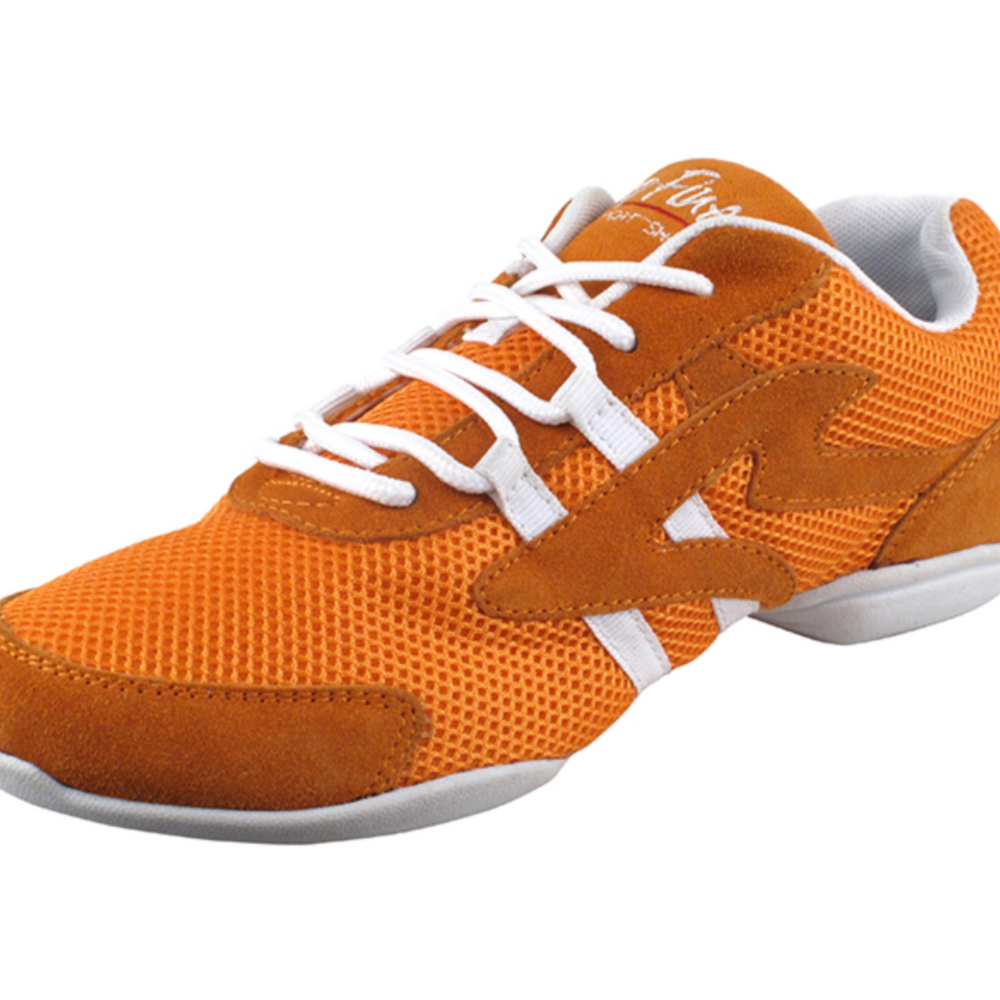 
                  
                    Ladies Shoes Dance Sneakers Low-Profile Orange
                  
                