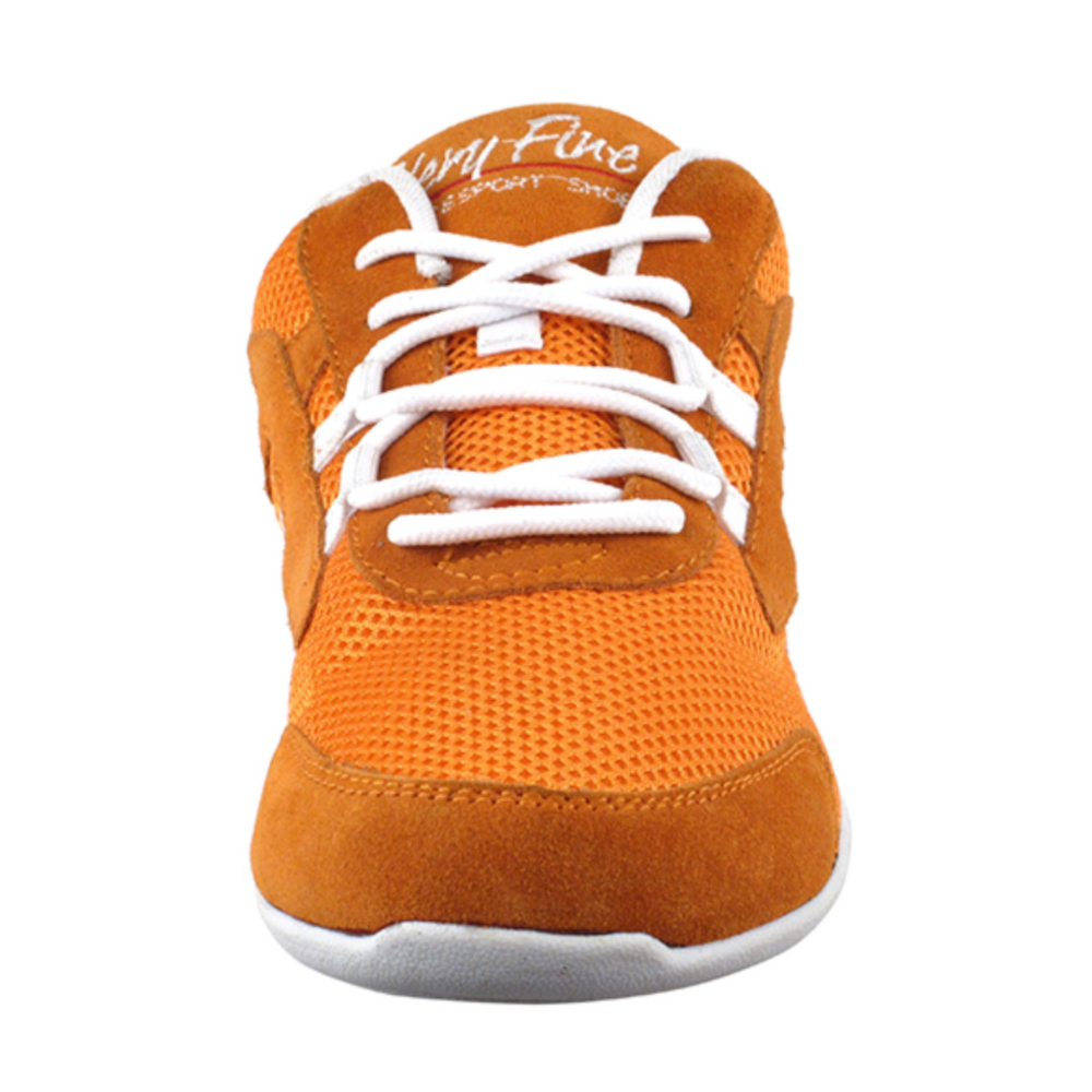 
                  
                    Ladies Shoes Dance Sneakers Low-Profile Orange
                  
                