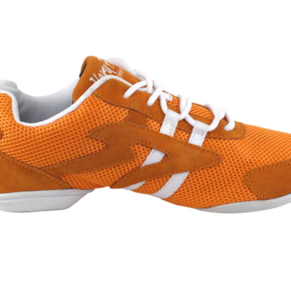 
                  
                    Ladies Shoes Dance Sneakers Low-Profile Orange
                  
                