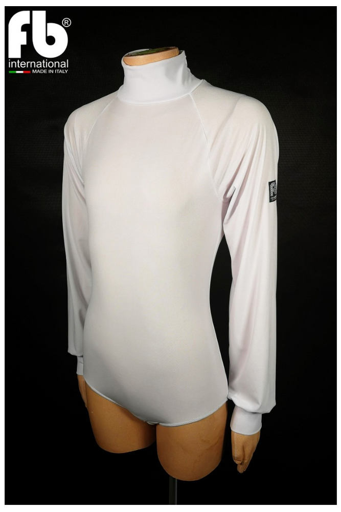 White Polo Neck Shirt